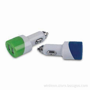 USB In-car Chargers for Smartphones/iPad/iPhone from Professional China Car Supply Factory